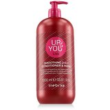 Inebrya Up To You Liss Smoothing Conditioner & Mask 1000 ml balzam za lase neukrotljivi in poškodovani lasje unisex Cene