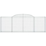  Obokane gabion košare 12kosov 300x30x100/120cm pocinkano železo, (20757923) | Shoptok.si
