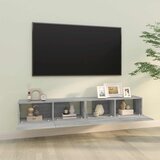  Zidni TV ormarići 2 kom boja sivog hrasta 100x30x30 cm drveni | shoptok.hr