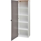 Voleo garderobna omara bela, hrast artisan | Shoptok.si