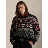 Polo Ralph Lauren Pulover ecru / rdeča / črna Cene