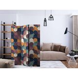  Paravan u 3 dijela - Colourful Particles [Room Dividers] 135x172 | shoptok.hr