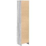 vidaXL Visoka omara siva sonoma 37,5x35x180 cm inženirski les | Shoptok.si