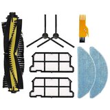 INORCO Glavne stranske krtače Cedilo Filter Mop Cloth za V7 / V7S Plus Robotski sesalnik Zamenjava, (21841234) Cene