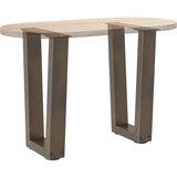  Noge za klub stolić V-oblik 2 kom Prirodni čelik 38 x (42-43,3) cm Čelik | shoptok.hr