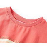  Dječja haljina s vezicom koraljne boje 92 | shoptok.hr