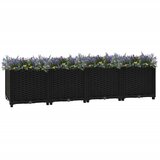 vidaXL Visoka greda 160x40x38 cm polipropilen Cene