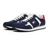Tommy Jeans Nizke superge mornarska / brusnica / bela | Shoptok.si