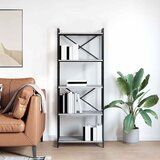  Polica Sivi hrast sonoma 60 x 30 x 155 cm Konstruirano drvo | shoptok.hr