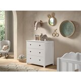Vipack Bela otroška komoda 90x89x57 cm Amori – | Shoptok.si