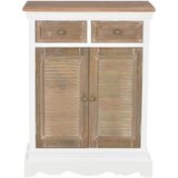  The Living Store Komoda iz trdnega lesa 60x30x80 cm bela - Komoda, (21445049) | Shoptok.si