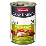 GranCarno konzerva za pse Adult govedina, zečetina i bilje 800gr