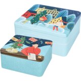 Birkmann Set pločevinastih posod za piškote - Magic Time - L+XL | Shoptok.si