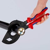 Knipex sekač kablova 320mm 95 32 320 crveni | ePonuda.com