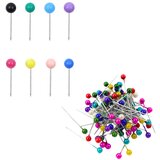  Set of Office Tailor's Pins with Colored Head - 100 pcs. | shoptok.hr