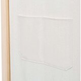 vidaXL Sobna pregrada sa 6 panela od tkanine 240 x 170 x 4 cm krem | shoptok.hr