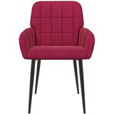  Trpezarijske stolice 6 pcs Baršun Vinska crvena 57 x 50 x 85 cm | shoptok.hr