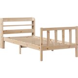 vidaXL Okvir kreveta bez madraca 100x200 cm konstruirano drvo Cijene