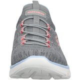 Skechers Nizke superge svetlo modra / pegasto siva / roza | Shoptok.si