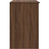  Radni stol smeđi hrast 86x49x76 cm konstruirano drvo | shoptok.hr