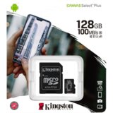 Kingston kartica 128GB Canvas Select Plus microSDXC Class 10 UHS-I | Shoptok.si