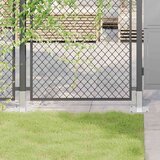  Postolja za stupove kvadratna 12 kom 51x51 mm pocinčani čelik | shoptok.hr