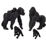  Zestaw Figurek Zwierzęta Safari Hipopotamy Goryle | shoptok.hr