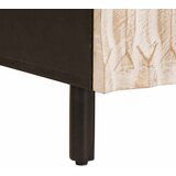  Kava Stol Bijelo 100 x 54 x 40 cm Čvrsto drvo manga | shoptok.hr