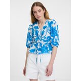 Orsay Blue women's patterned blouse - Women's | Shoptok.si