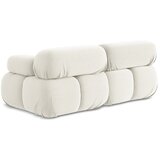 Makamii Bijela baršunasti sofa 190 cm Lokua – | shoptok.hr