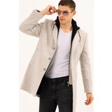 Dewberry PLT8376 MEN'S COAT-PATTERNED BEIGE Cene