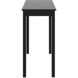  Barski stol MDF crni 115 x 55 x 107 cm | shoptok.hr
