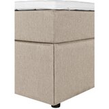 P & B POSTELJA Z VZMETNICO 120 cm x 200 cm , tekstil peščene barve | Shoptok.si