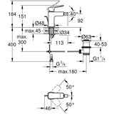 Grohe 1018772430 Dice armatura za bide | Shoptok.si