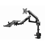 MA-DA3-02 podesivi stoni držač za monitor tilt, 17-32 max.2x8kg +nosač za laptop, full-motion