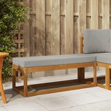  Klupa za sjedenje Prirodna i svijetlo siva 115 x 43 x 37 cm | shoptok.hr