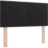 Krevet s od storage s uzglavljem Crna 90 x 200 cm Baršun | shoptok.hr
