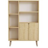 Hanah home polica za knjige lumo sapphire oak | ePonuda.com