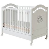 Bambino Krevetić Vendy bijeli s ladicom | shoptok.hr
