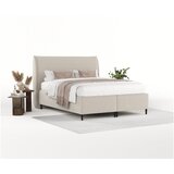 Maison de Rêve Bež tapecirani bračni krevet s prostorom za odlaganje 180x200 cm Draco – | shoptok.hr