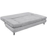 MID.YOU ZOFA S POSTELJNO FUNKCIJO, svetlo siva tekstil, leseni material | Shoptok.si