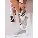 DStreet Sneakersy damskie RISNA szare | shoptok.hr