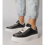 Gemre Black sneakers adorned with glitter and rhinestones Felura | Shoptok.si