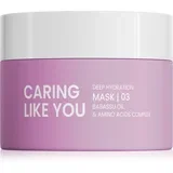 CARING LIKE YOU Deep Hydration maska za dubinsku hidrataciju za suhu i oštećenu kosu 50 ml