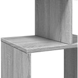 vidaXL Knjižna omara siva sonoma 92x29x188 cm inženirski les | Shoptok.si