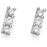  Ženske oliver weber stick white zircon mindjuše sa swarovski cirkonima ( 22981r ) Cene'.'