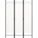 Sobna pregrada s 3 panela bijela 120 x 180 cm | Eponuda.com