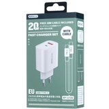 Remax 20W A+C charger C-C cable set RP-U120 EU Cijene