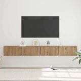  Set TV komoda Zidne 4 pcs Umjetnički hrast 60 x 30 x 30 cm | Eponuda.com