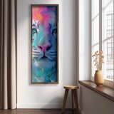 WALLXPERT LAC056-150 Multicolor Decorative Framed MDF Painting | Eponuda.com